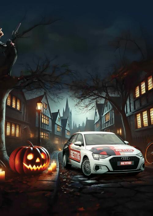 Fahrschule Rettig Halloween-Angebot 2024 Hochformat